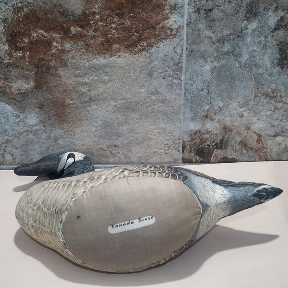 Vintage Canada Goose Plush Decorative Soft Sculpture - Picture 5 of 12